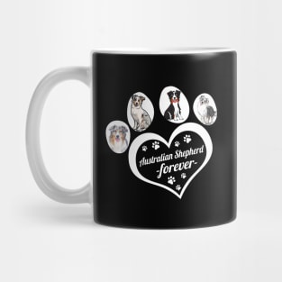 Australian Shepherd forever dog lover Mug